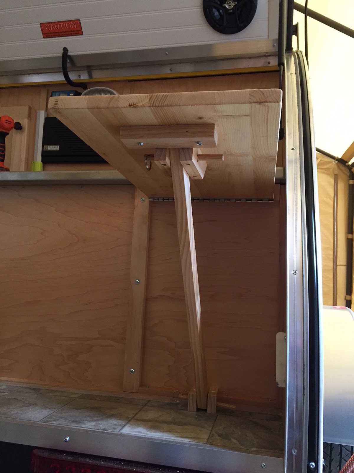 Hack 10 Flipup Galley Table