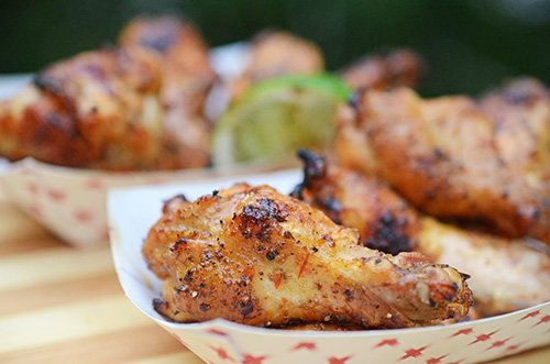 Cilantro Lime Wings with Habanero Butter Sunshine State Eggfest