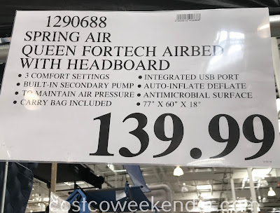 Deal for the Spring Air Queen AlwaysAire Air Mattress at Costco