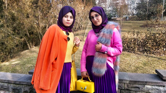 colorful hijab