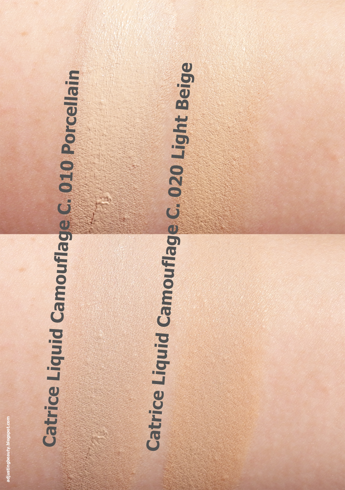 Review: Catrice and Beige) Porcellain Coverage Light High Adjusting Beauty Camouflage Concealer - 020 (010 Liquid