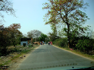 This Road goes to Maa Chandrika Devi Temple