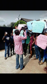 Aaua student protest - Details and photos Aaua student protest - Details and photos