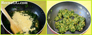 Palak With Besan Curry