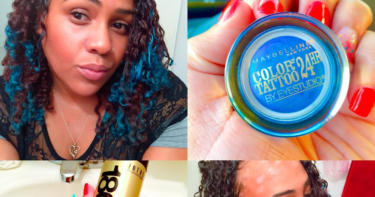 How to Use Eyeshadow as Temporary Hair Color (and Save Your Curls from Color Damage) The Mane