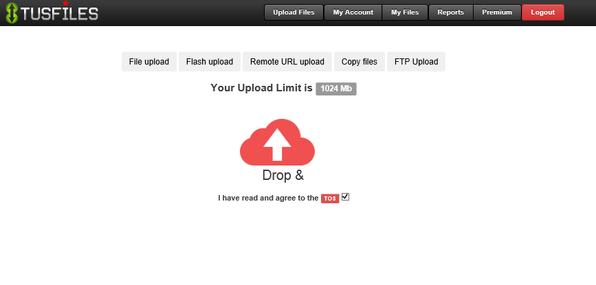 File upload error. File upload error
