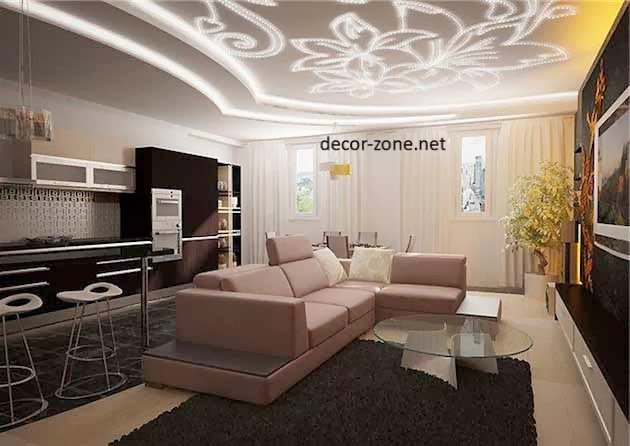 decorative ceiling designs for living room
