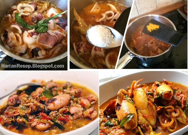 Resep Cumi Woku Tinta Belanga Khas Manado Special Resep Cumi Woku Tinta Belanga Khas Manado Special
