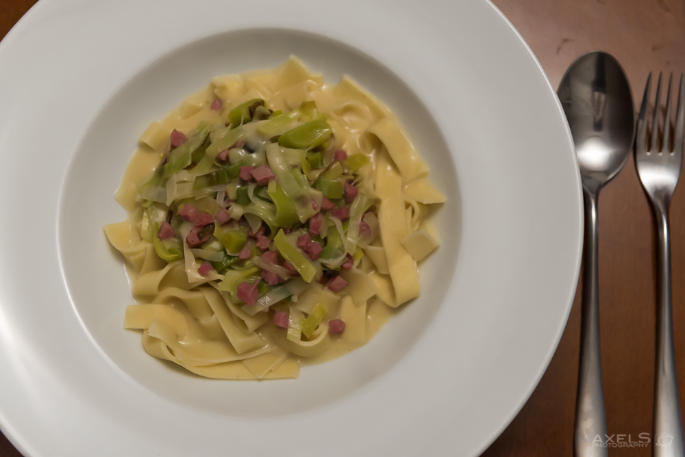 Silkes Hexenküche: Lauch Kaese Sauce