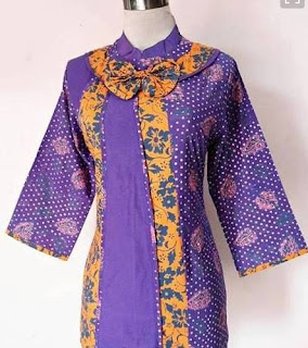 Contoh Desain Baju Kerja Batik Guru Contoh Desain Baju Kerja Batik Guru