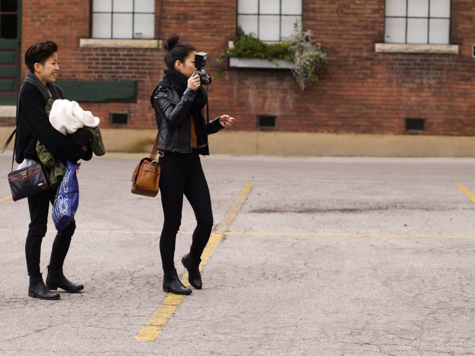 Toronto Street Fashion American Apparel Photoshoot Behind the Scene