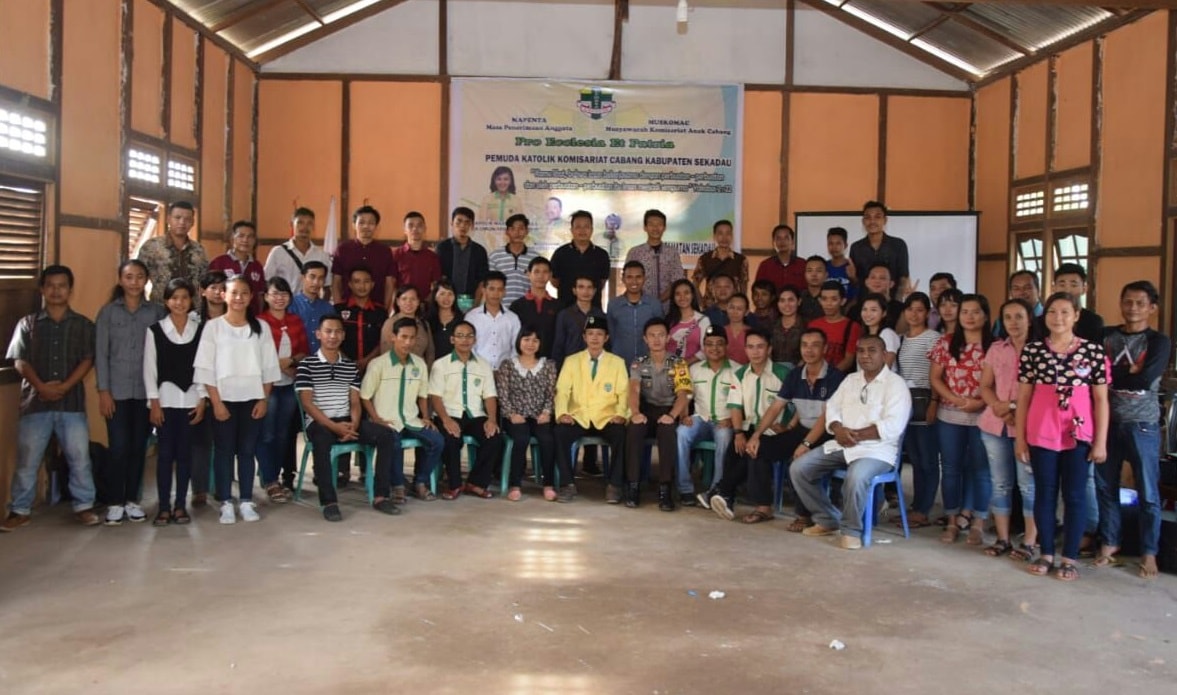 Pemuda Katolik Komisariat Cabang Sekadau bentuk pengurus Komisariat Anak Cabang Sekadau Hilir Pemuda Katolik Komisariat Cabang Sekadau bentuk pengurus Komisariat Anak Cabang Sekadau Hilir