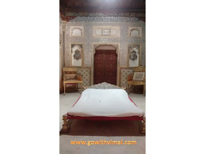 Bedroom in Anup Mahal Bedroom in Junagarh fort