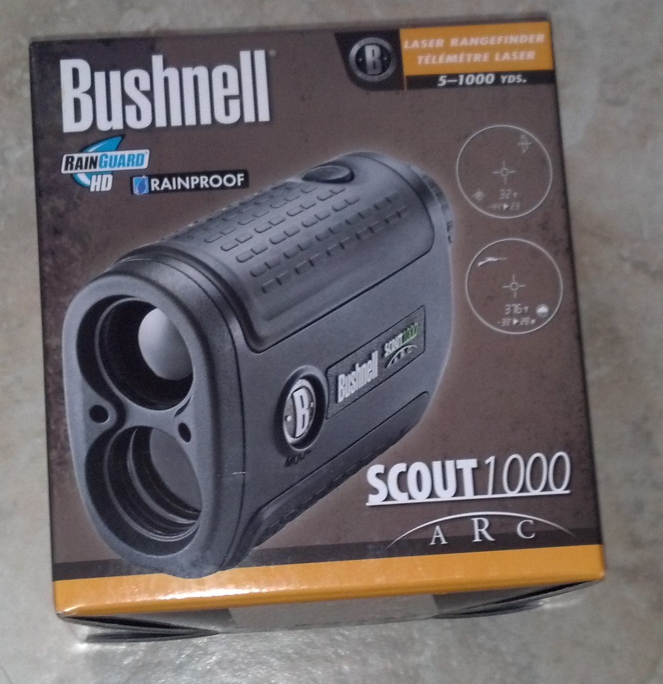 Bushnell Scout 1000 Arc Rangefinder Manual