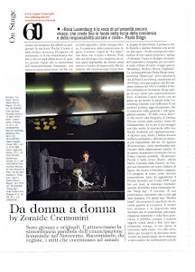 Articolo su Vogue gennaio 2011
