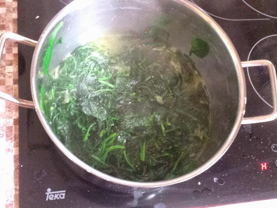 Rezeptblock: Spinat-Kartoffel-Auflauf mit Krabben