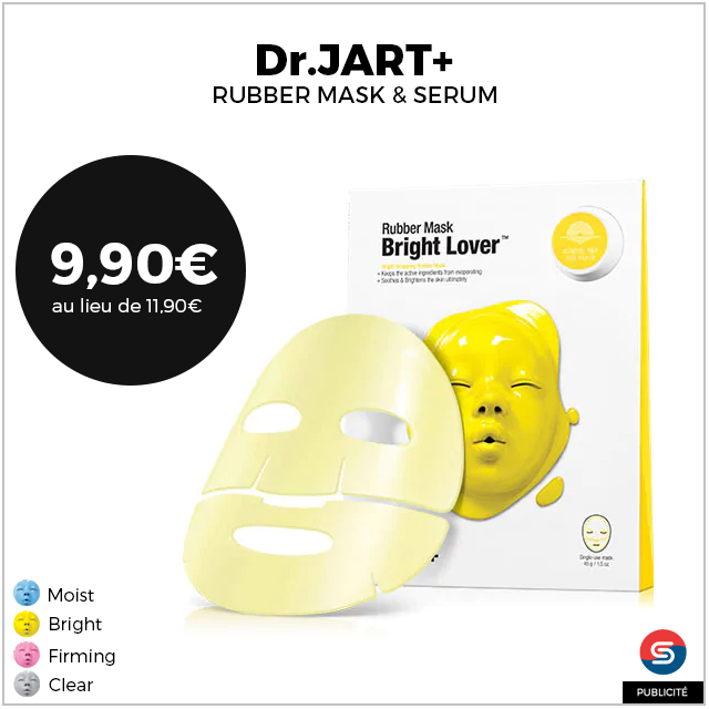  dr jart masque caoutchouc