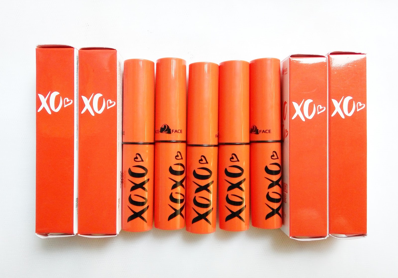 Review Face 2 Face Xoxo Lipstick Matte DaretoChange by Indonesian