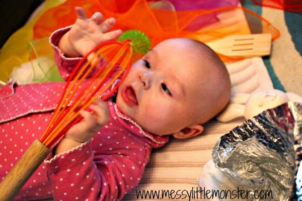 what to play with your baby - treasure basket