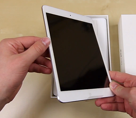 ipad mini unboxing, ipad mini packaging, ipad accessories in box