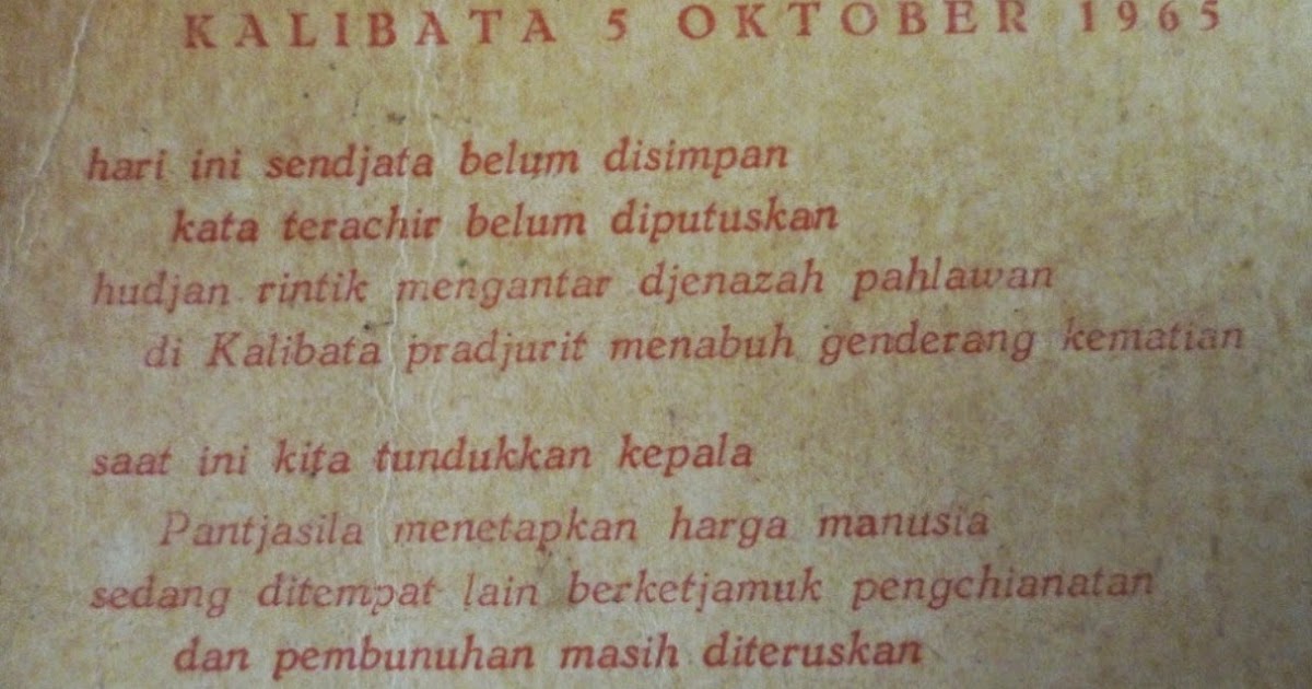 Latar Belakang Terjadinya Gerakan G30s Pki Xmast 2