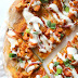 VEGAN ROASTED CAULIFLOWER BUFFALO PIZZA
