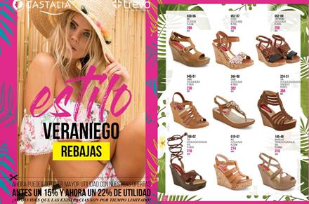 rebajas de liquidacion castalia y trevo verano 2017 liquidacion castalia y trevo verano 2017