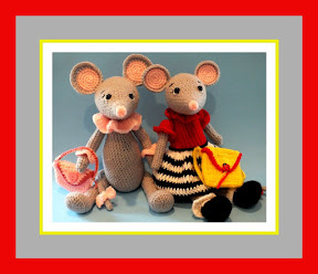 Little Miss Mindy Mouse Crochet Doll Pattern©