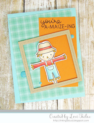 You're A-maize-ing card-designed by Lori Tecler/Inking Aloud-stamps from Lawn Fawn