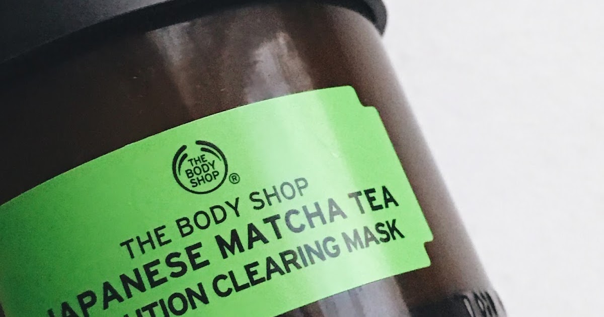 First Impressions of The Body Shop's Japanese Matcha Tea Mask