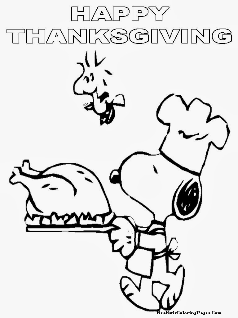 a charlie brown thanksgiving coloring pages - photo #9