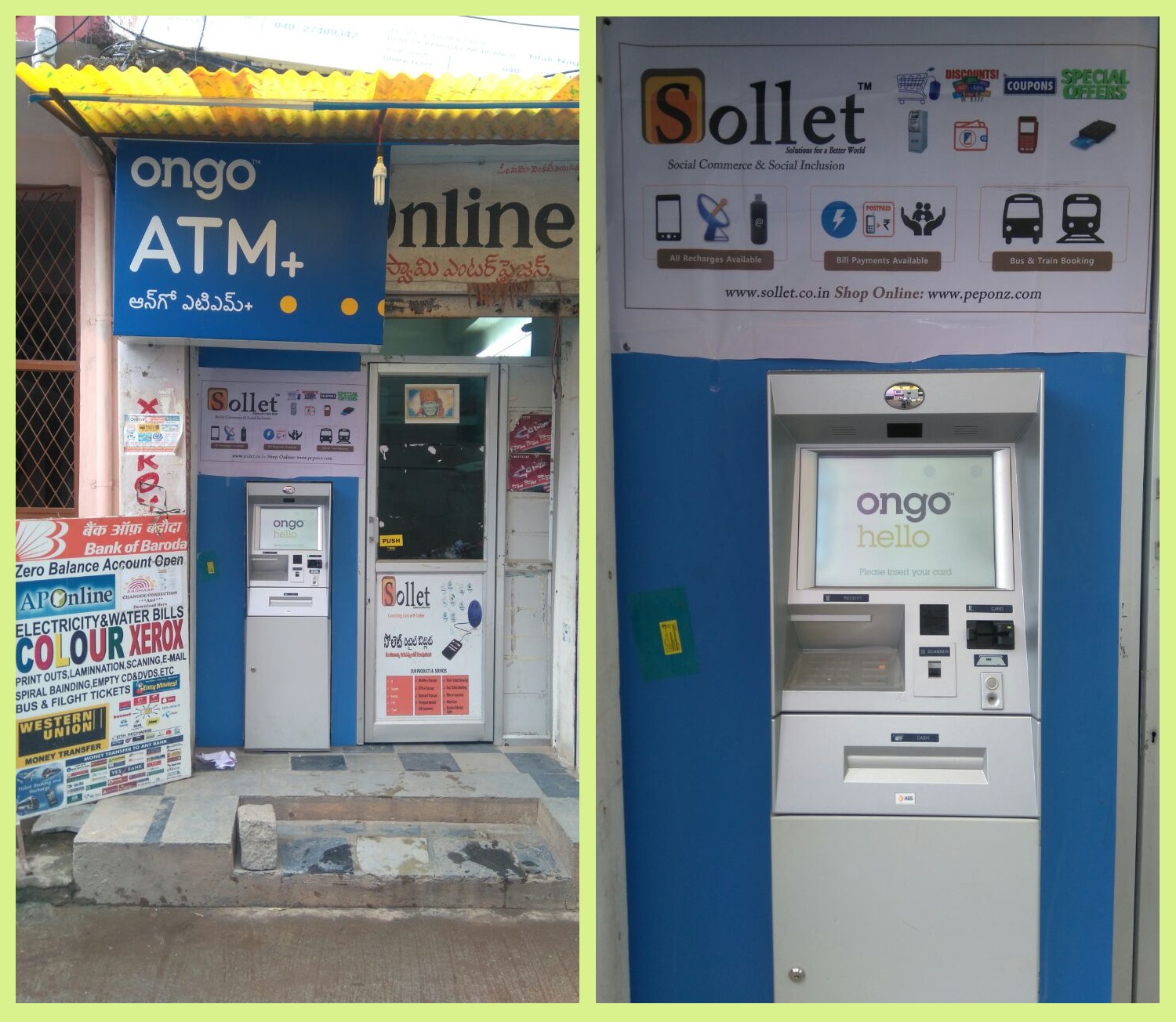 Sollet Soft Solutions Sollet's first White Label ATM (WLA) has been