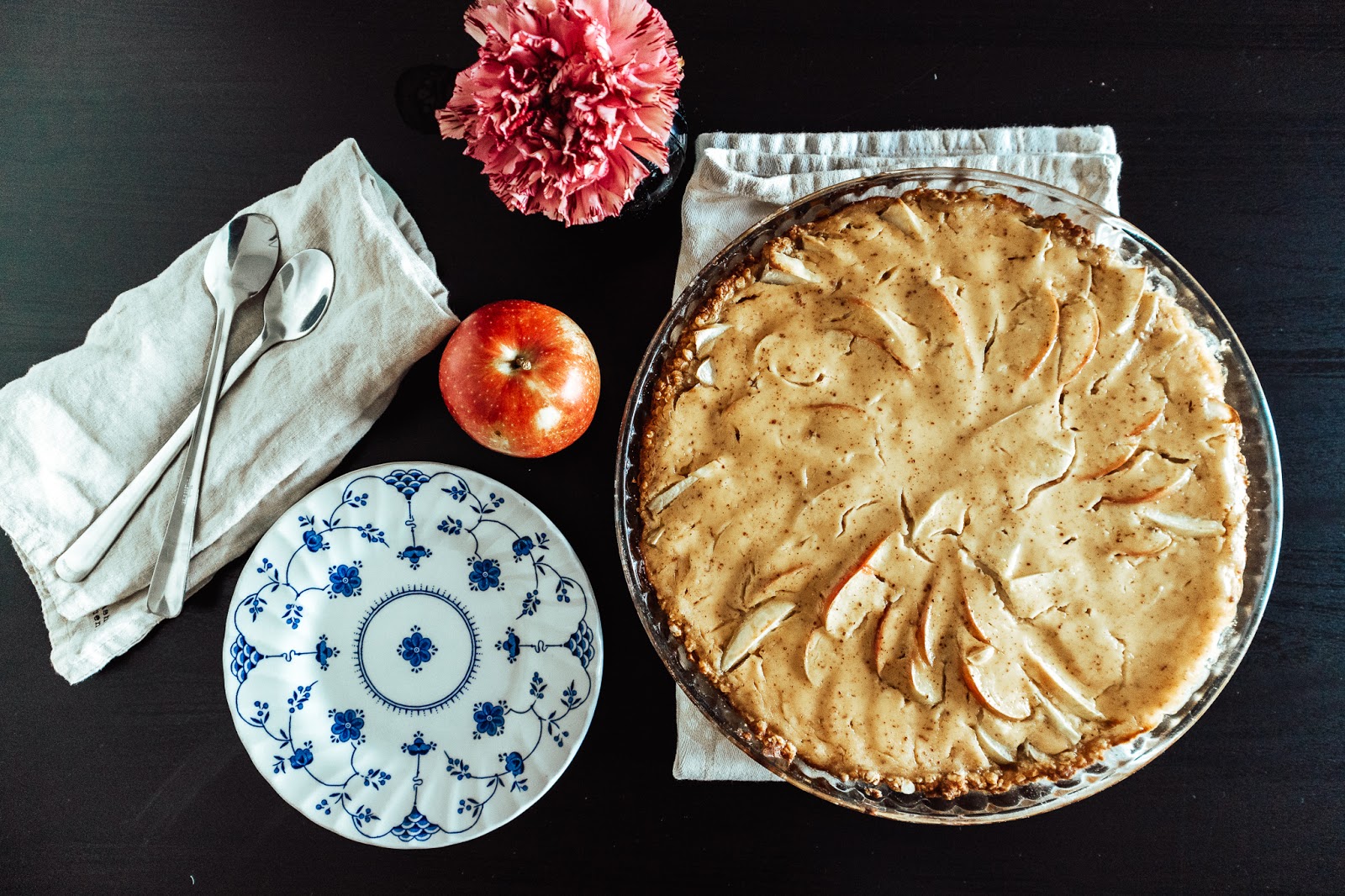 omenapiirakka, piirakka, resepti