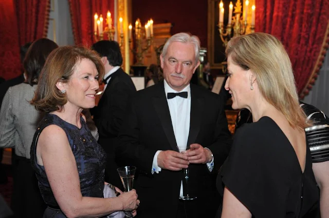 The Countess of Wessex attend a dinner at St. James’s Palace