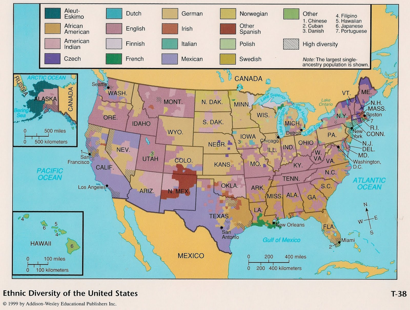 Расселение сша. Этническая карта США. Этнический состав США по Штатам. Карта населения США по национальностям. Этнический состав США карта.