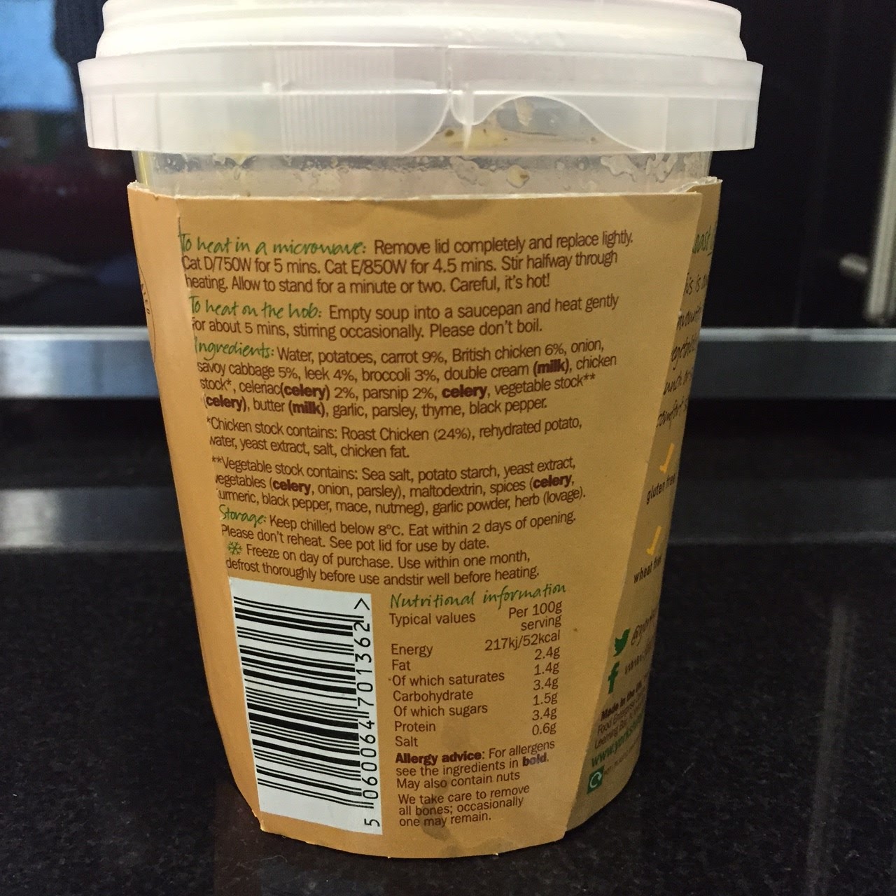 The Souper Diaries Roast Chicken Soup With Traditional Veg Yorkshire