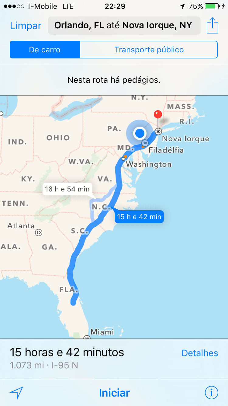 distancia de miami a new york en avión directo