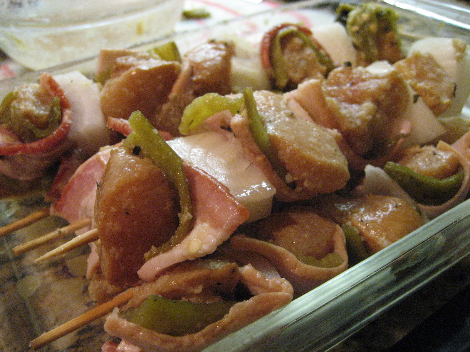 Literal Cooking Grilled Green Chile Chicken Kabobs