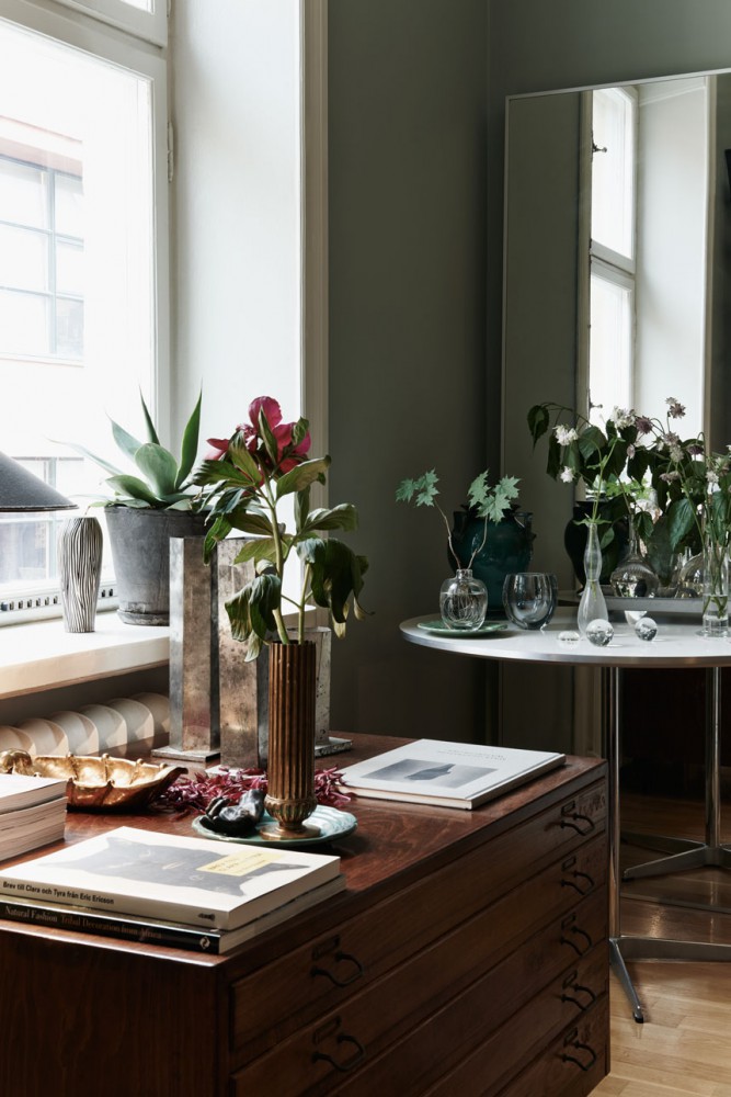 Inspiración decoración. Una casa ecléctica en Suecia