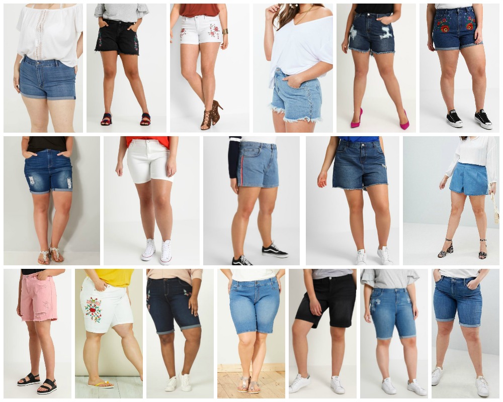 Shorts curvy e plus size: dove trovarli e quali modelli scegliere? |  Plus Kawaii! - curvy e plus size fashion blog