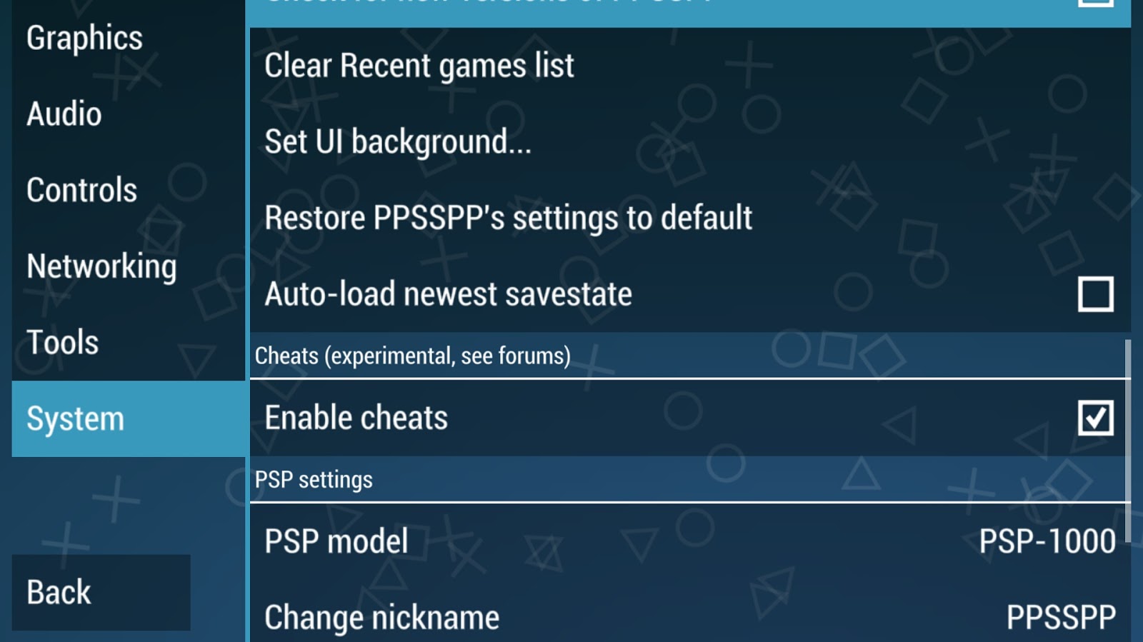 How to use cheats in ppsspp emulator in Android or iOS for most of the