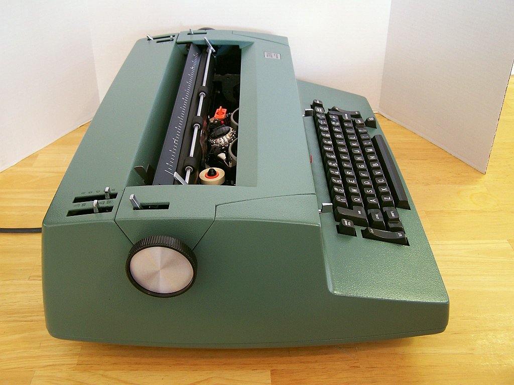 IBM Selectric Typewriters Refurbished Selectric II in Willow Green SOLD