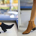 Botine ieftine online piele intoarsa camel, negre la moda toamna 2016