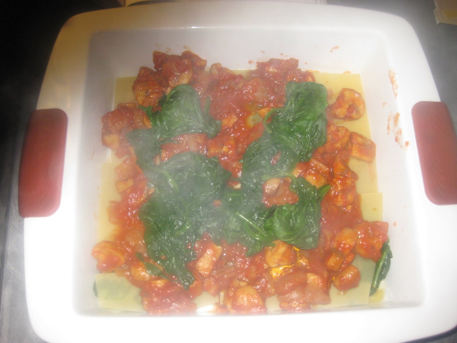 Amarcord Mushroom and Spinach Lasagne! (Nigel Slater Real Cooking)