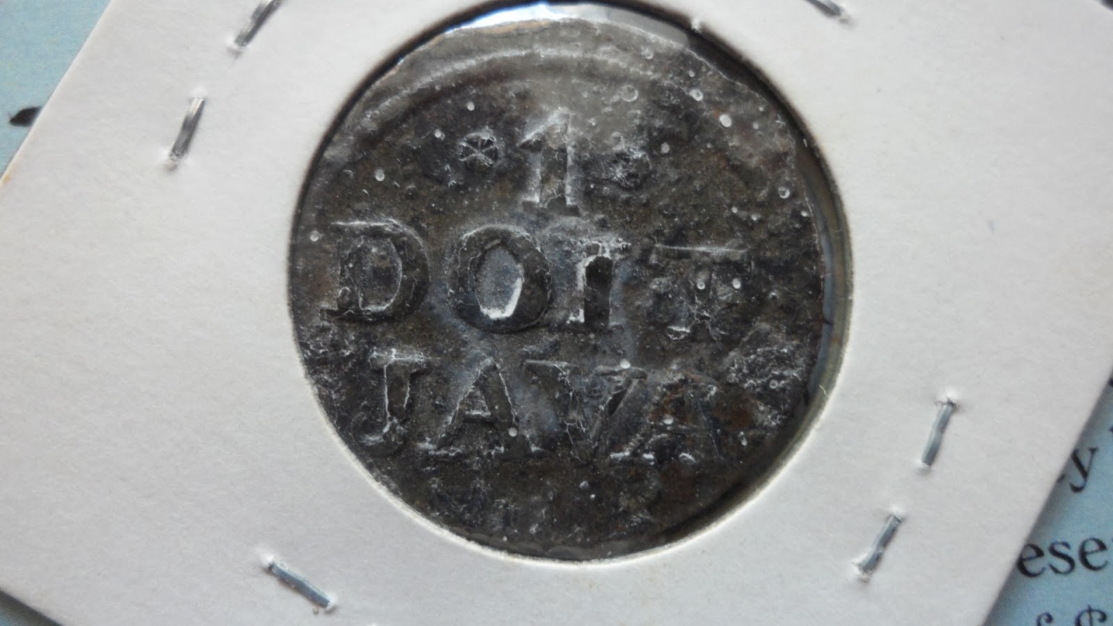 MRBA COIN COLLECTIONS: BRITISH COINANGE FOR JAVA 1813-1814