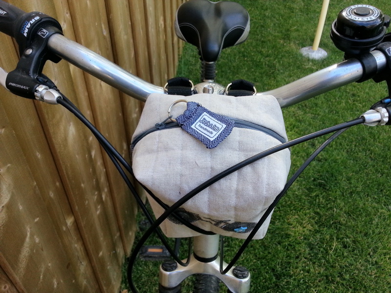 My Handmade Home Summer Sewing Bicycle Handlebar Bag