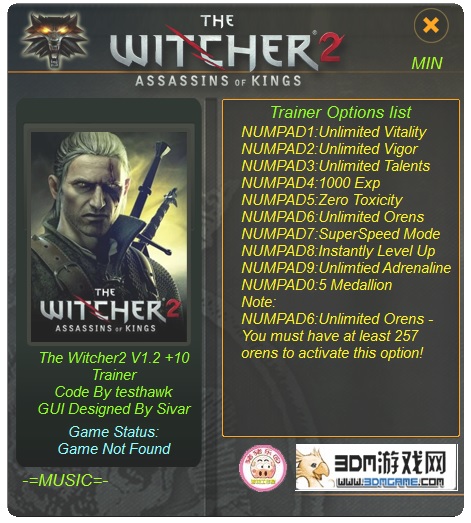 Cheats e Trainers para The Witcher 2: Assassins of Kings no PC - WeMod