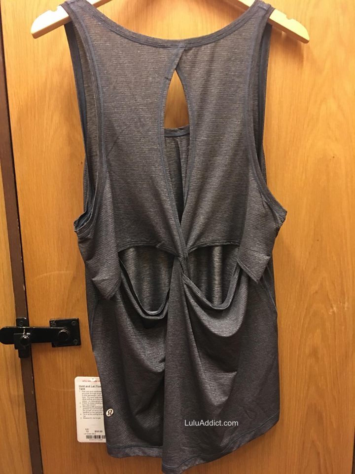 lululemon hold and let flow tank