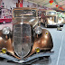 Vintage cars on display in Chengdu