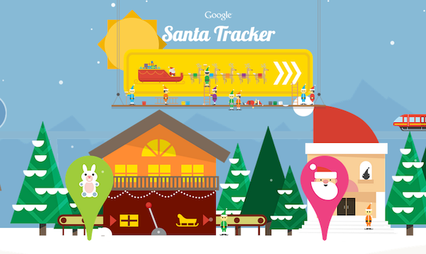 Find the Santa Claus Using Santa Tracker